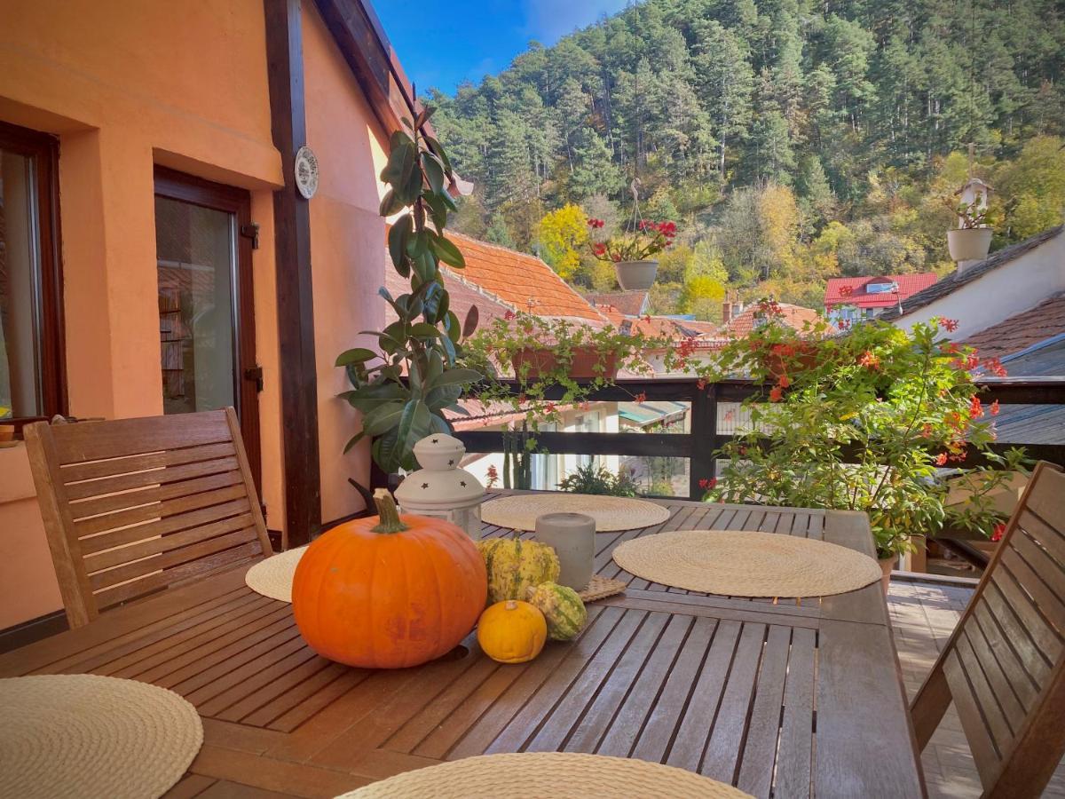 Victoria Gasthaus Rasnov - Charming Vacation House In Rasnov Bagian luar foto